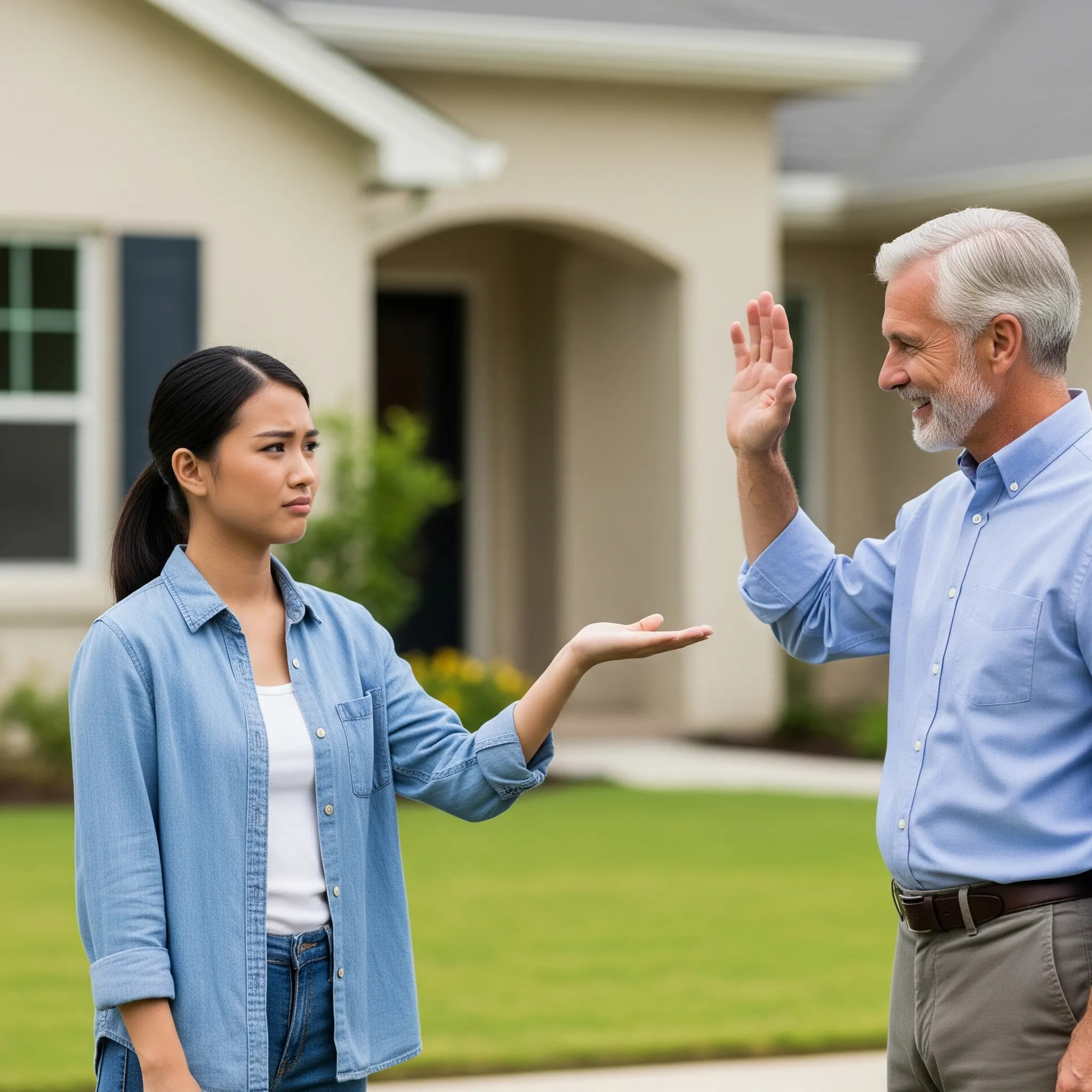 House keys on a signed lease